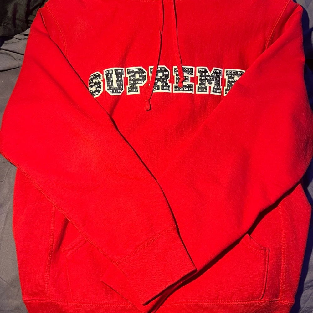 Supreme Who Is F*cking Us Over The Most Hoodie